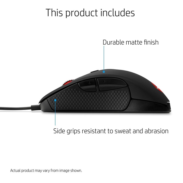 HP OMEN Mouse with SteelSeries Optical Gaming Mouse