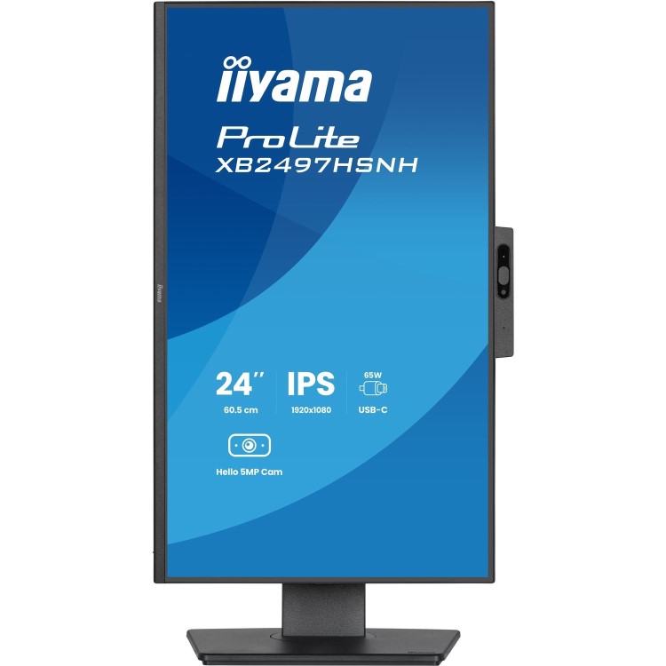 iiyama ProLite XB2497HSNH 24" IPS Full HD Height-Adjustable Monitor