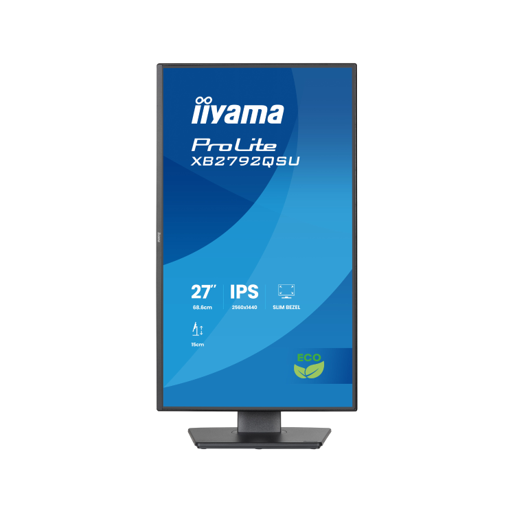 iiyama ProLite XB2792QSU 27" IPS QHD 120Hz Height-Adjustable Monitor