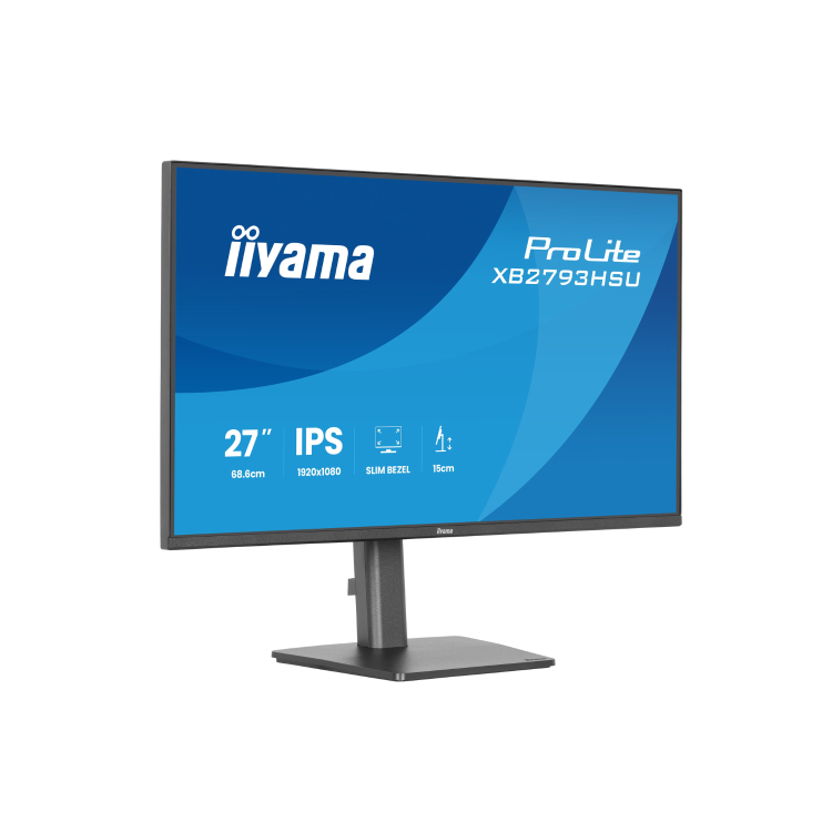 iiyama ProLite XB2793HSU 27" IPS Full HD 120Hz 1ms Ergonomic Monitor 