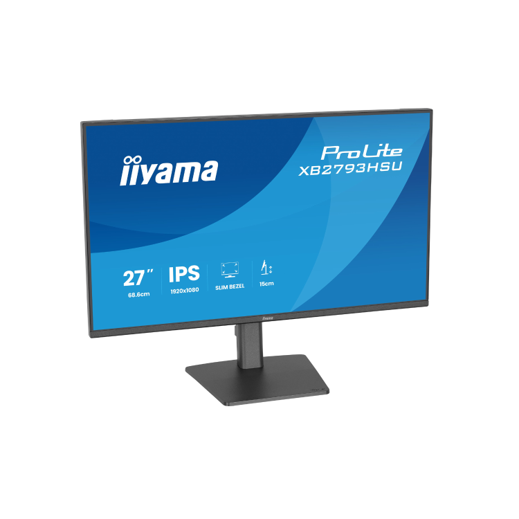 iiyama ProLite XB2793HSU 27" IPS Full HD 120Hz 1ms Ergonomic Monitor 