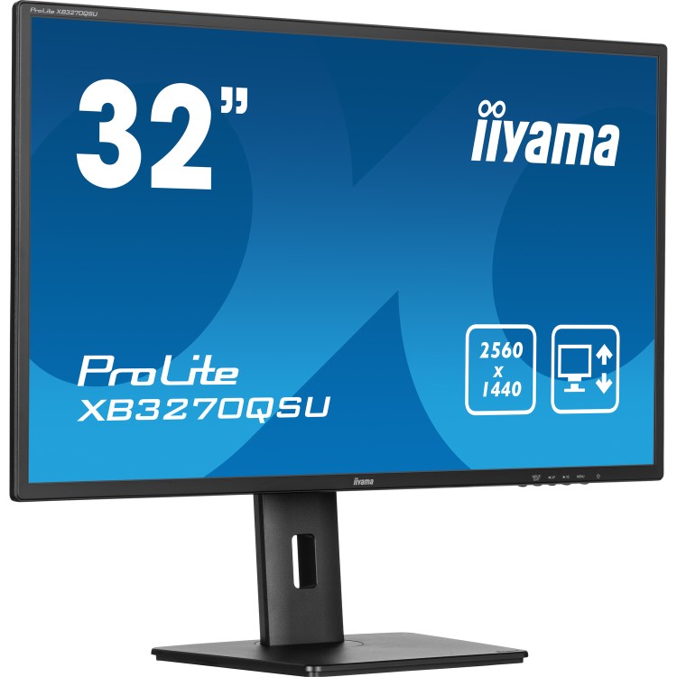iiyama ProLite XB3270QSU 32" IPS WQHD Monitor 