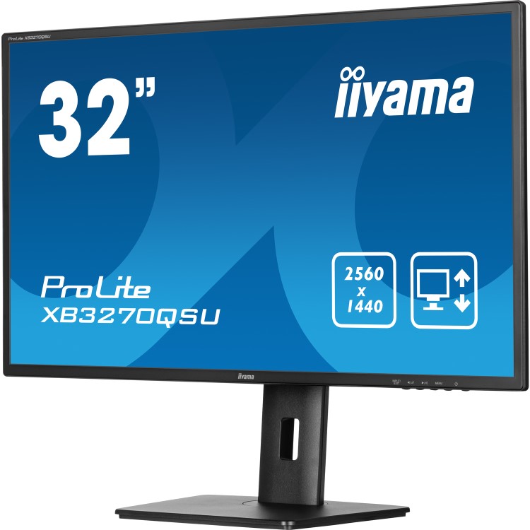 iiyama ProLite XB3270QSU 32" IPS WQHD Monitor 
