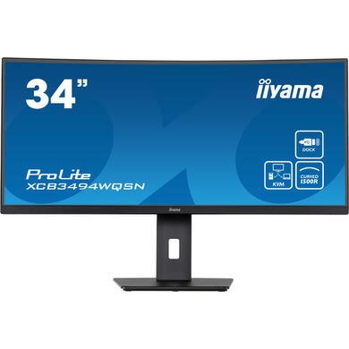 Iiyama Prolite XCB3494WQSN-B5 34" USB-C Curved Monitor