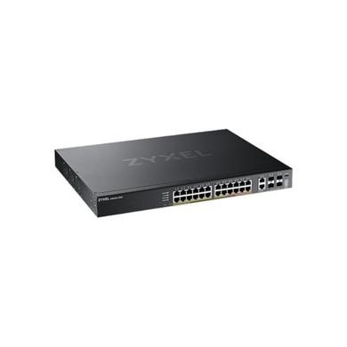 Zyxel XGS2220-30HP NebulaFlex Pro 24-Port Layer 3 Managed Rackmount Gigabit PoE+ Switch