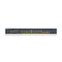 Zyxel XMG1930 Series 24-Port Gigabit Ethernet PoE L3 Rack-mountable Managed Switch