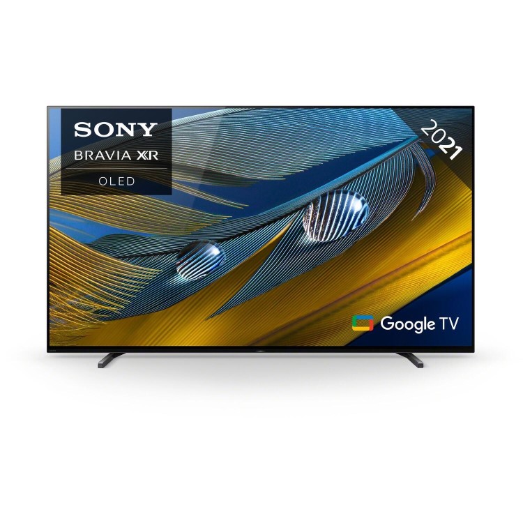 Refurbished GRADE A1 - Refurbished Sony BRAVIA XR A80J 55"4K Ultra HD with HDR10 OLED Freesat HD Smart TV