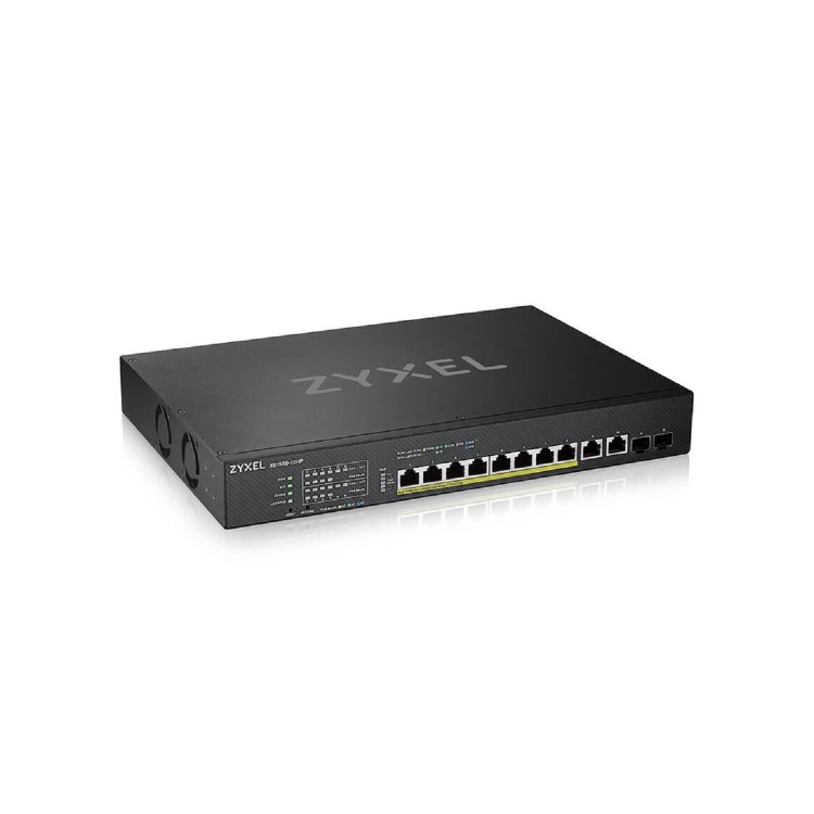 Zyxel XS1930-12HP 8-Port Smart Managed Rackmount 10-Gigabit PoE+ Switch