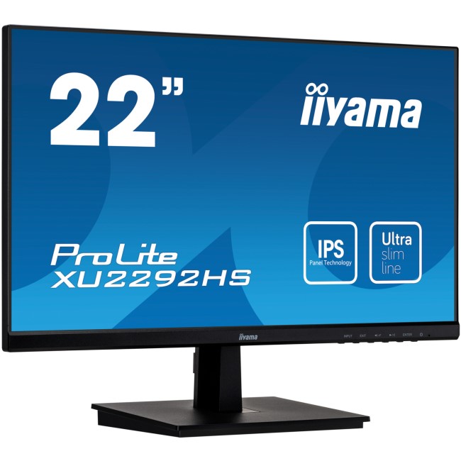 Iiyama XU2292HS-B1 22" Full HD IPS UltraSlim Bezel Monitor