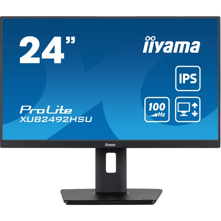 Refurbished iiyama ProLite XUB2492HSU 24" IPS Full HD Monitor