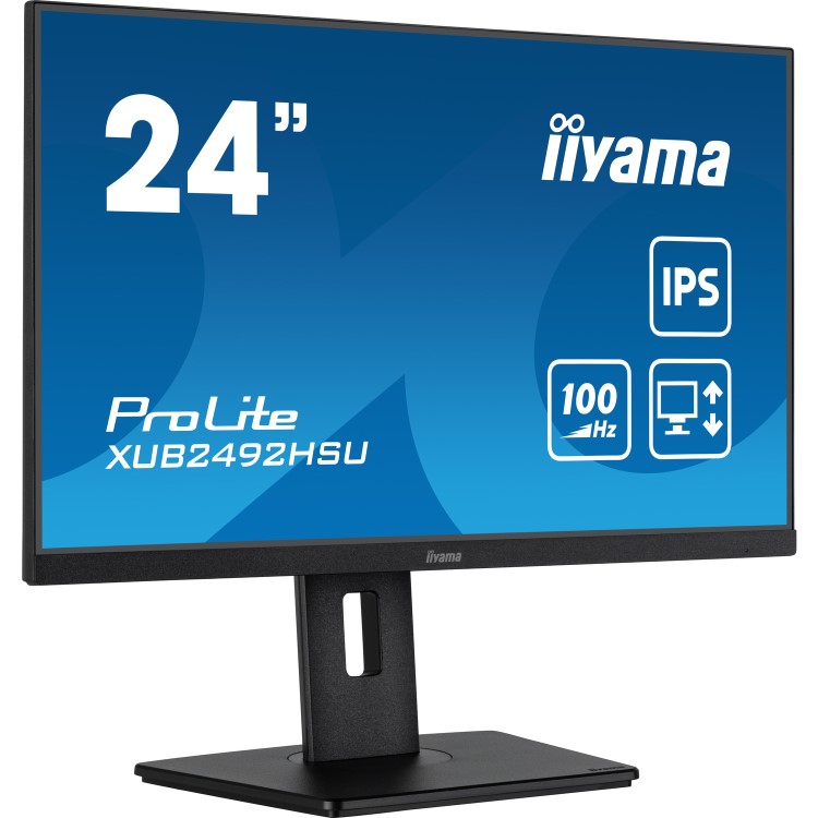 Refurbished iiyama ProLite XUB2492HSU 24" IPS Full HD Monitor