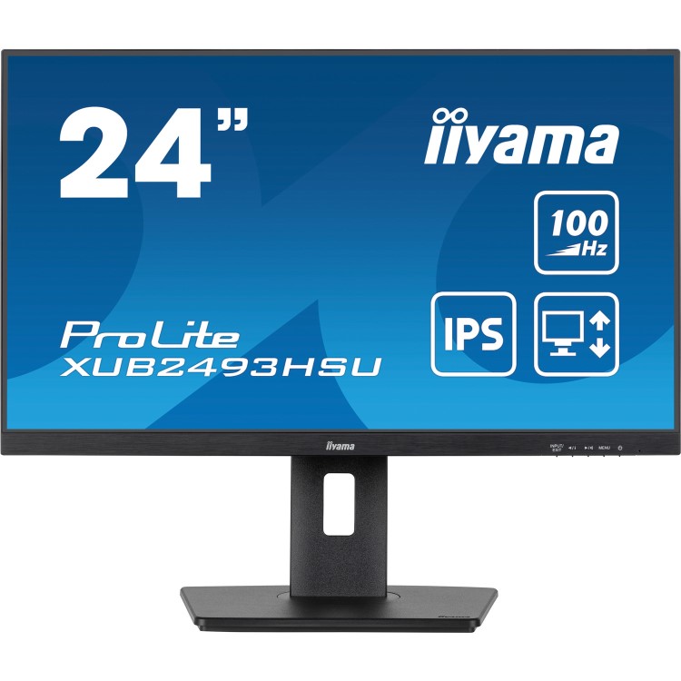 iiyama ProLite XUB2493HSU 24" IPS Full HD 100Hz Height-Adjustable Monitor
