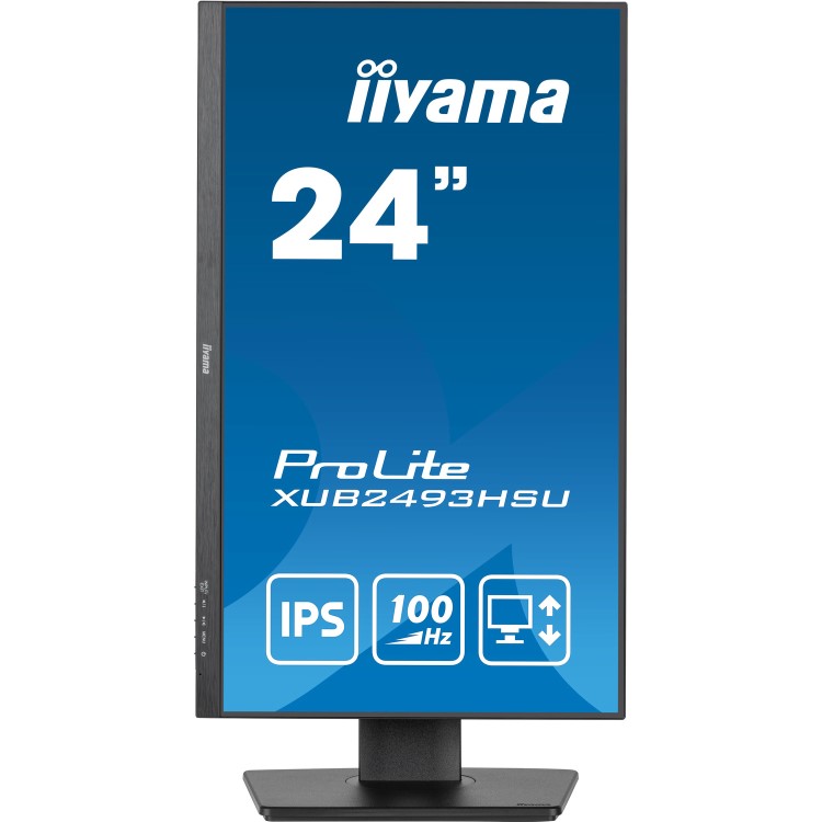 iiyama ProLite XUB2493HSU 24" IPS Full HD 100Hz Height-Adjustable Monitor