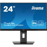 iiyama ProLite XUB2497HSN-B2 24" IPS Full HD USB-C Dock Height-Adjustable Monitor