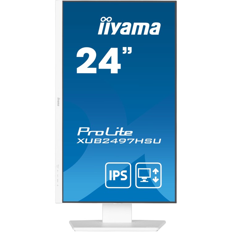 iiyama ProLite XUB2497HSU 24" IPS Full HD 100Hz 1ms Height Adjustable White Monitor