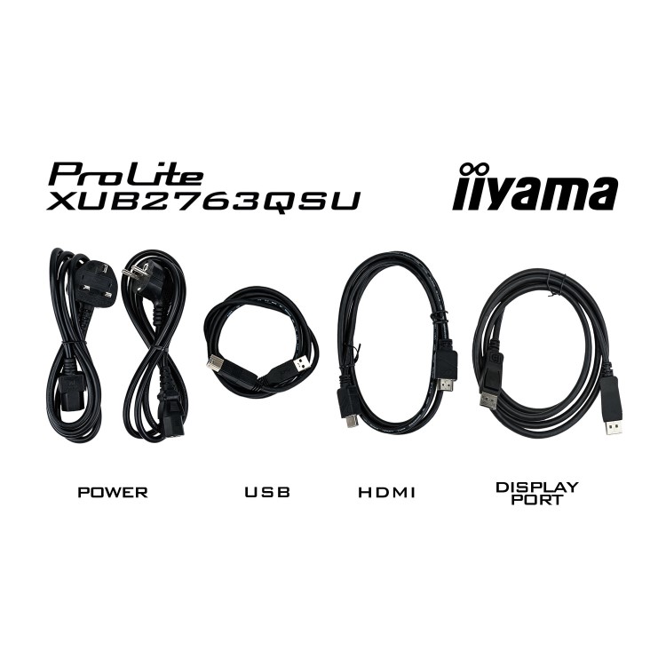 iiyama XUB2763QSU 27" IPS QHD 100Hz 1ms Monitor
