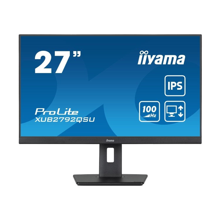 iiyama ProLite XUB2792QSU 27" IPS WQHD 100Hz Monitor
