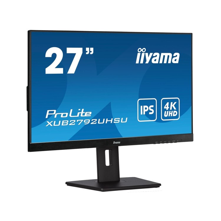 iiyama ProLite XUB2792UHSU 27" IPS 4K UHD Height-Adjustable USB-C Monitor