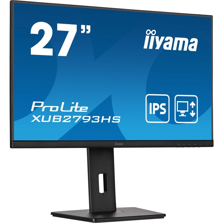 iiyama ProLite XUB2793HS 27" IPS Full HD 100Hz Height-Adjustable Monitor
