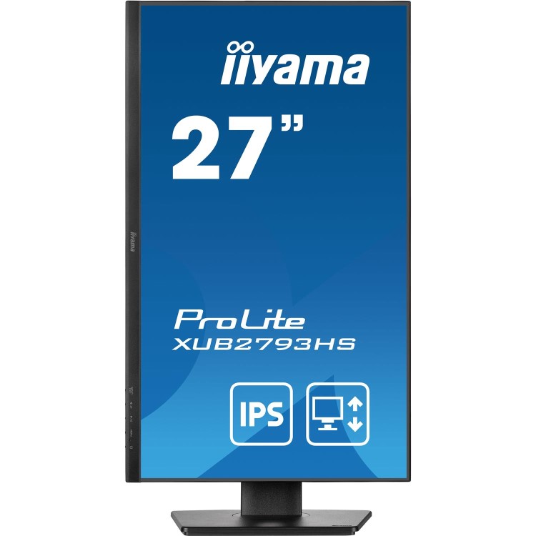 iiyama ProLite XUB2793HS 27" IPS Full HD 100Hz Height-Adjustable Monitor