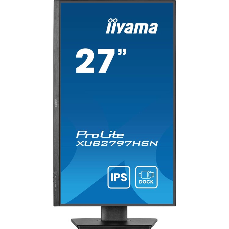 iiyama ProLite XUB2797HSN 27" IPS Full HD 100Hz USB-C RJ45 Monitor
