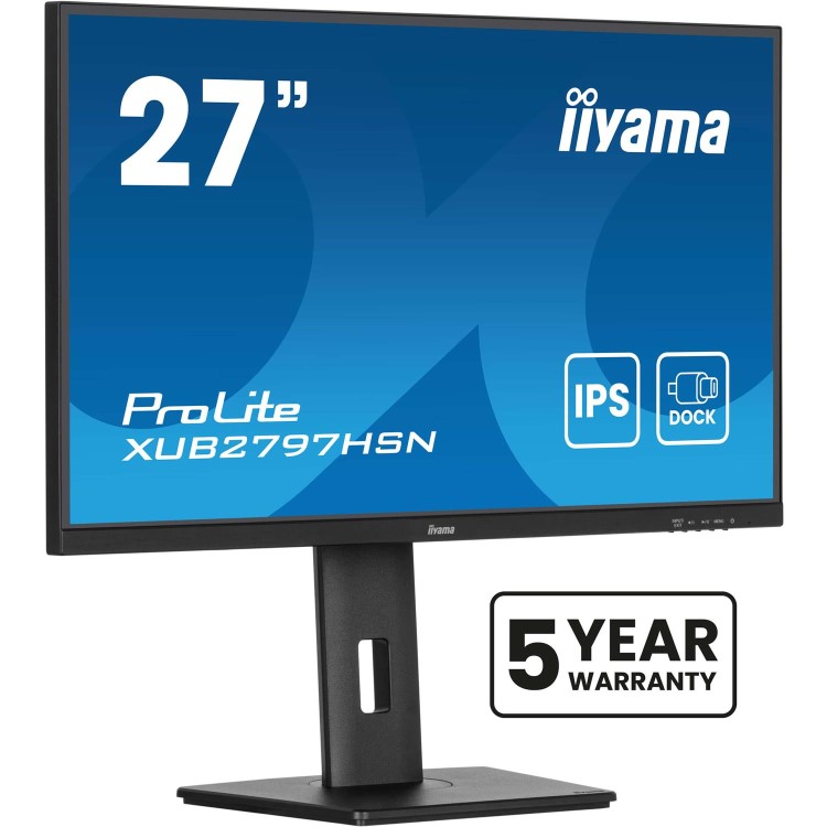 iiyama ProLite XUB2797HSN 27" IPS Full HD 100Hz USB-C RJ45 Monitor