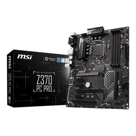 MSI Z370 PC Pro Intel Socket 1151 ATX Motherboard