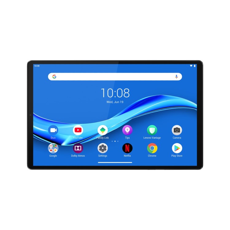 Lenovo Smart Tab M10 FHD Plus 2nd Gen 10.3" Iron Grey 32GB Wi-Fi Tablet with Charging Stand