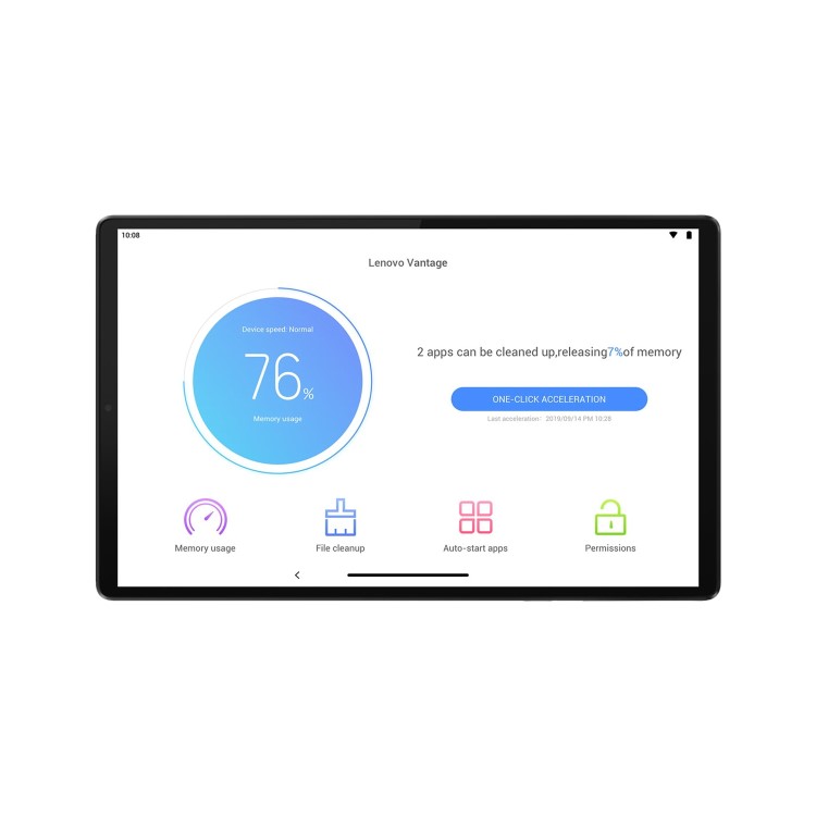 Lenovo Smart Tab M10 FHD Plus 2nd Gen 10.3" Iron Grey 32GB Wi-Fi Tablet with Charging Stand