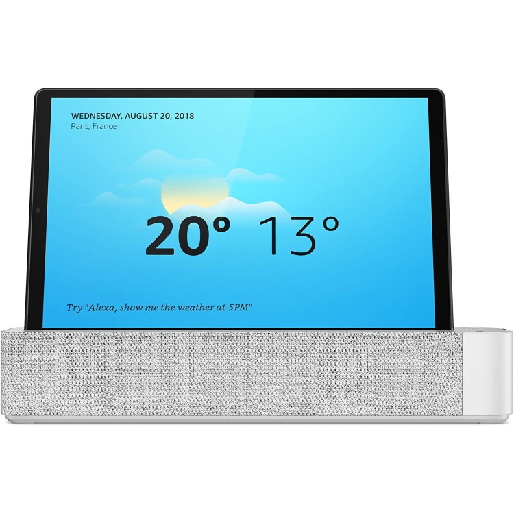 Lenovo Smart Tab M10 FHD Plus 10.3" Platinum Grey 64GB LTE Tablet with Alexa Smart Dock