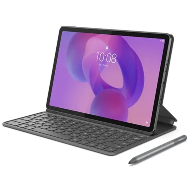 Lenovo Idea Tab 11" Luna Grey 128GB Wi-Fi Tablet with Keyboard and Pen