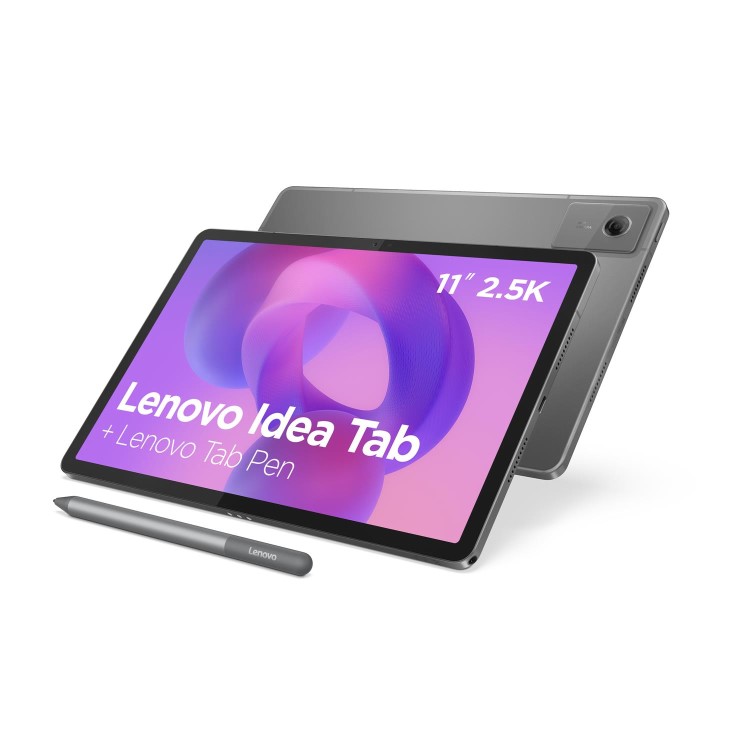 Lenovo Idea Tab 11" Luna Grey 128GB Wi-Fi Tablet with Pen
