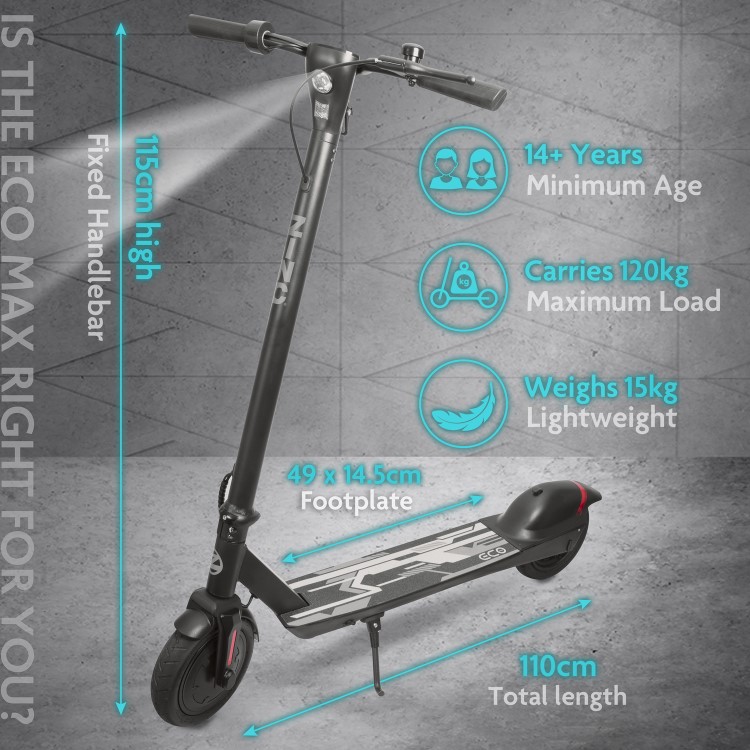 Zinc Eco Max Electric Scooter