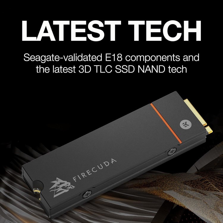 Seagate FireCuda 530 1TB M.2 2280 with Heat Sink Internal SSD