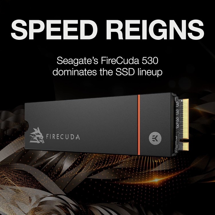 Seagate FireCuda 530 1TB M.2 2280 with Heat Sink Internal SSD