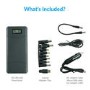 electriQ Multifunction USB 20100mAh Notebook and Mobile Power Bank