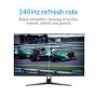 GRADE A2 - electriQ 25" Full HD 144Hz HDR FreeSync Gaming Monitor