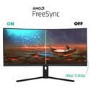 Refurbished electriQ C series 34" WQHD QLED HDR 1500R 144Hz Curved Gaming Monitor without Stand