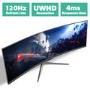 Refurbished ElectriQ-49CV5UWD120FSHQA-V3 49" QLED UWQHD 120Hz Super Ultra Wide Monitor