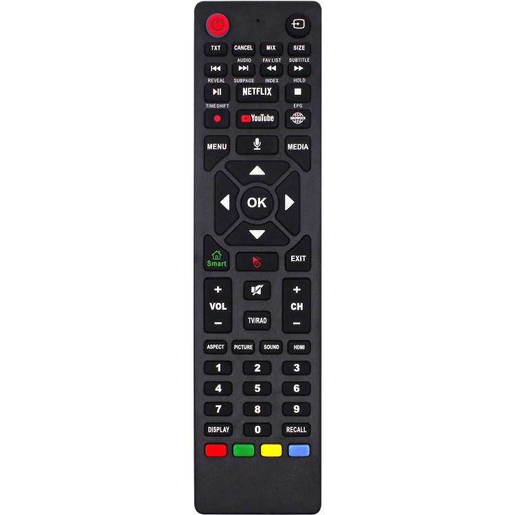 electriQ T2SMH 50 Inch LED 4K HDR Freeview Android Smart TV
