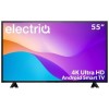 electriQ T2SMH 55 Inch LED 4K HDR Freeview Android Smart TV