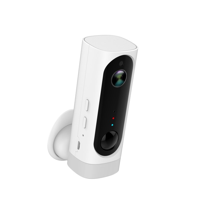 electriQ 720p HD Wireless Indoor Battery Camera with Mount