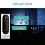 electriQ 720p HD Wireless Indoor Battery Camera with Mount
