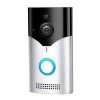electriQ 720p HD Wireless Video Doorbell Camera Gen 1 with Intercom &amp; Chime - Silver