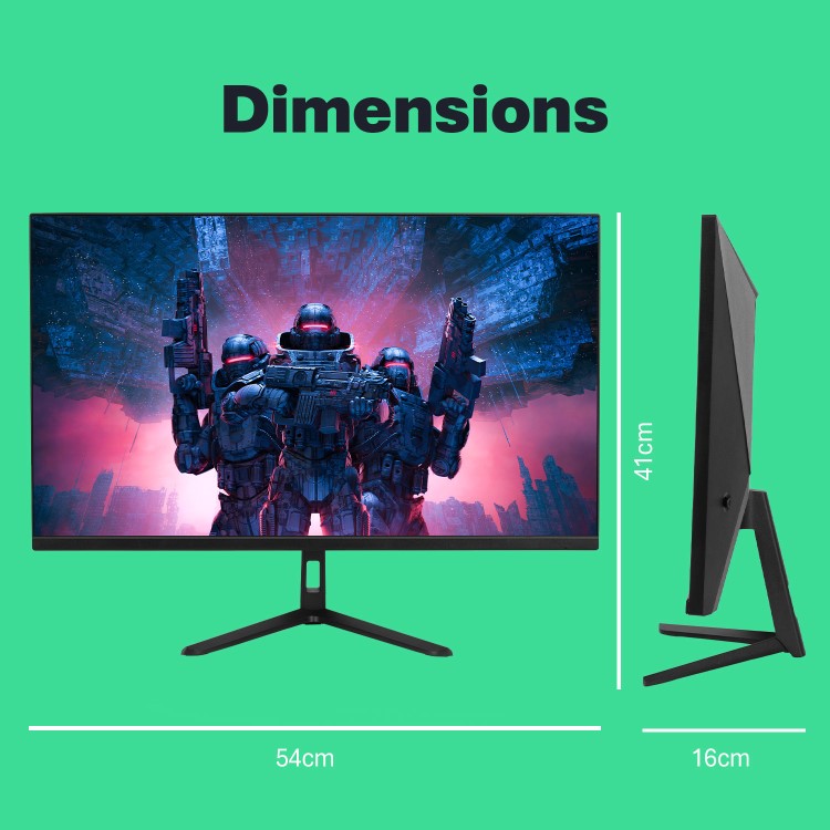 electriQ 24'' Fast IPS Full HD 240Hz Gaming Monitor