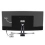 GRADE A1 - electriQ 34" HDMI 2K QHD Freesync Curved Gaming Monitor
