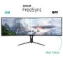 electriQ eiq-495KCSUW240VA 49" VA 5K DQHD 240Hz Super UltraWide Curved Gaming Monitor