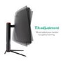 electriQ eiq-495KCSUW240VA 49" VA 5K DQHD 240Hz Super UltraWide Curved Gaming Monitor