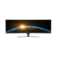 electriQ 49" Double Full HD Super UltraWide FreeSync HDR Curved Monitor