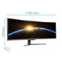 electriQ 49" Double Full HD Super UltraWide FreeSync HDR Curved Monitor